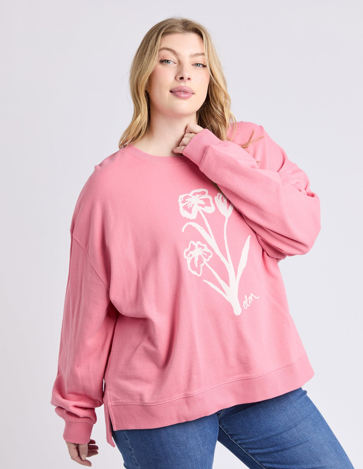 ELM_TULIP CREW CHARCOAL _ TULIP CREW CHARCOAL _ Ebony Boutique NZ
