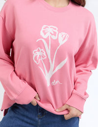 ELM_TULIP CREW CHARCOAL _ TULIP CREW CHARCOAL _ Ebony Boutique NZ