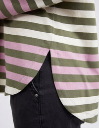 ELM_TURN BACK L/S TEE _ TURN BACK L/S TEE _ Ebony Boutique NZ