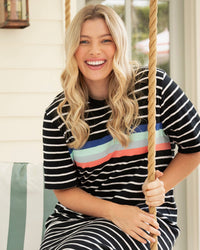 ELM_ZENA TEE DRESS _ ZENA TEE DRESS _ Ebony Boutique NZ