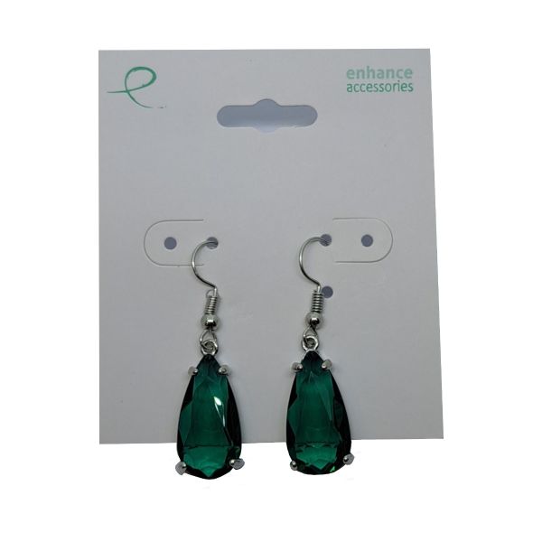 ENHANCE_CHARLIE EARRINGS TEAL _ CHARLIE EARRINGS TEAL _ Ebony Boutique NZ