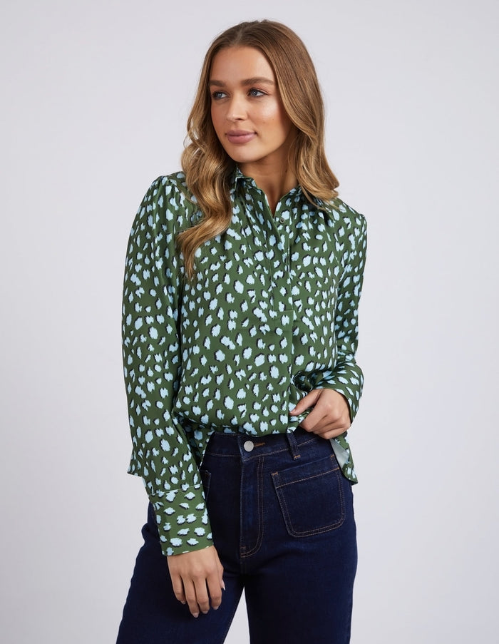 FOXWOOD_AMIRA ANIMAL TOP _ AMIRA ANIMAL TOP _ Ebony Boutique NZ