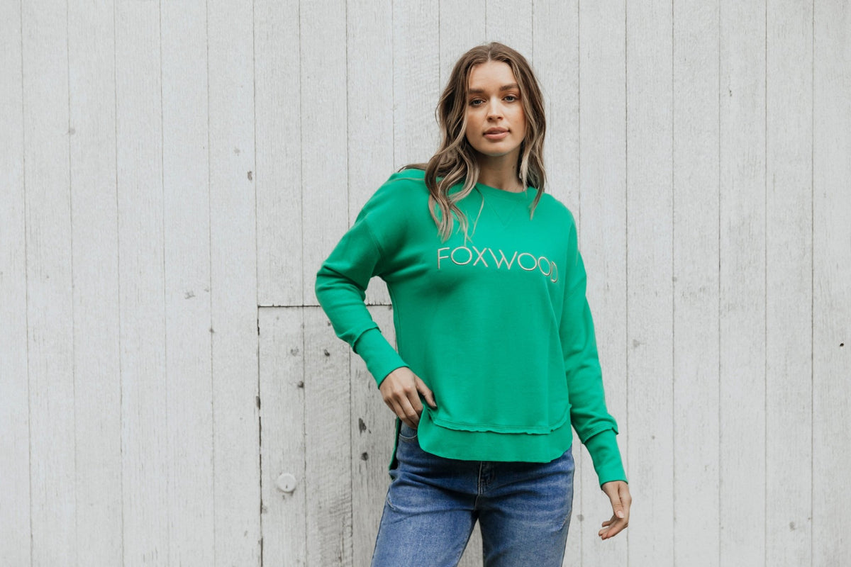 FOXWOOD_COZY SIMPLIFIED CREW _ COZY SIMPLIFIED CREW _ Ebony Boutique NZ