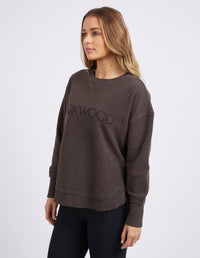 FOXWOOD_COZY SIMPLIFIED CREW _ COZY SIMPLIFIED CREW _ Ebony Boutique NZ