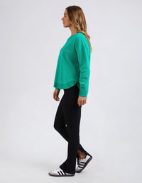 FOXWOOD_COZY SIMPLIFIED CREW _ COZY SIMPLIFIED CREW _ Ebony Boutique NZ