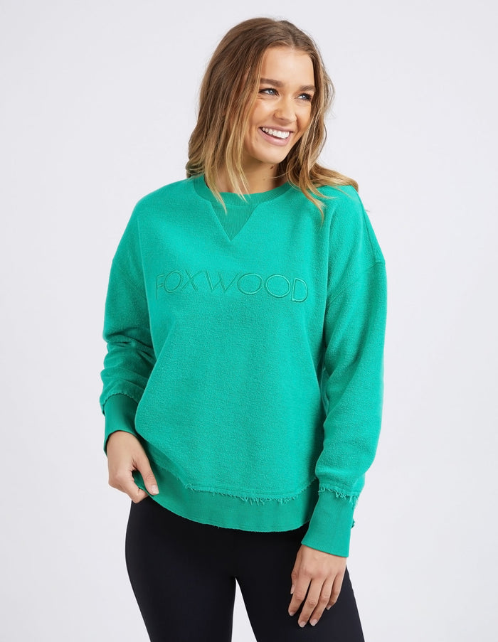 FOXWOOD_COZY SIMPLIFIED CREW _ COZY SIMPLIFIED CREW _ Ebony Boutique NZ
