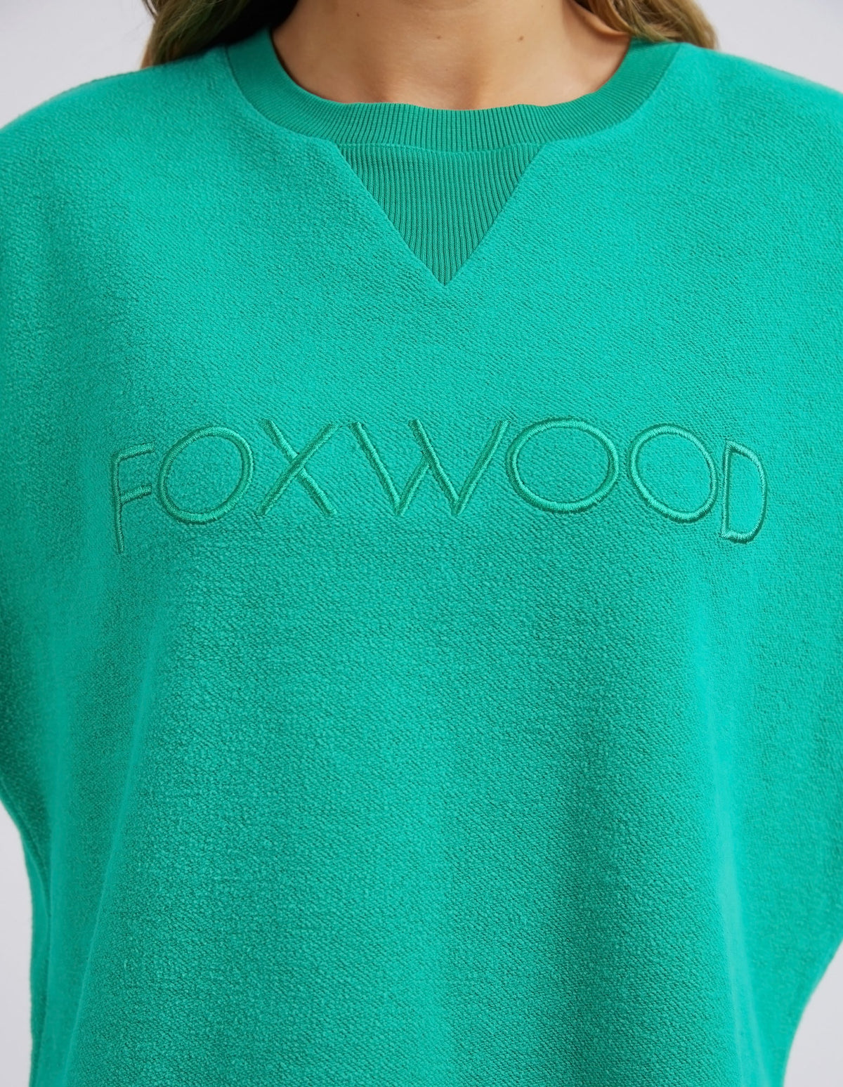 FOXWOOD_COZY SIMPLIFIED CREW _ COZY SIMPLIFIED CREW _ Ebony Boutique NZ