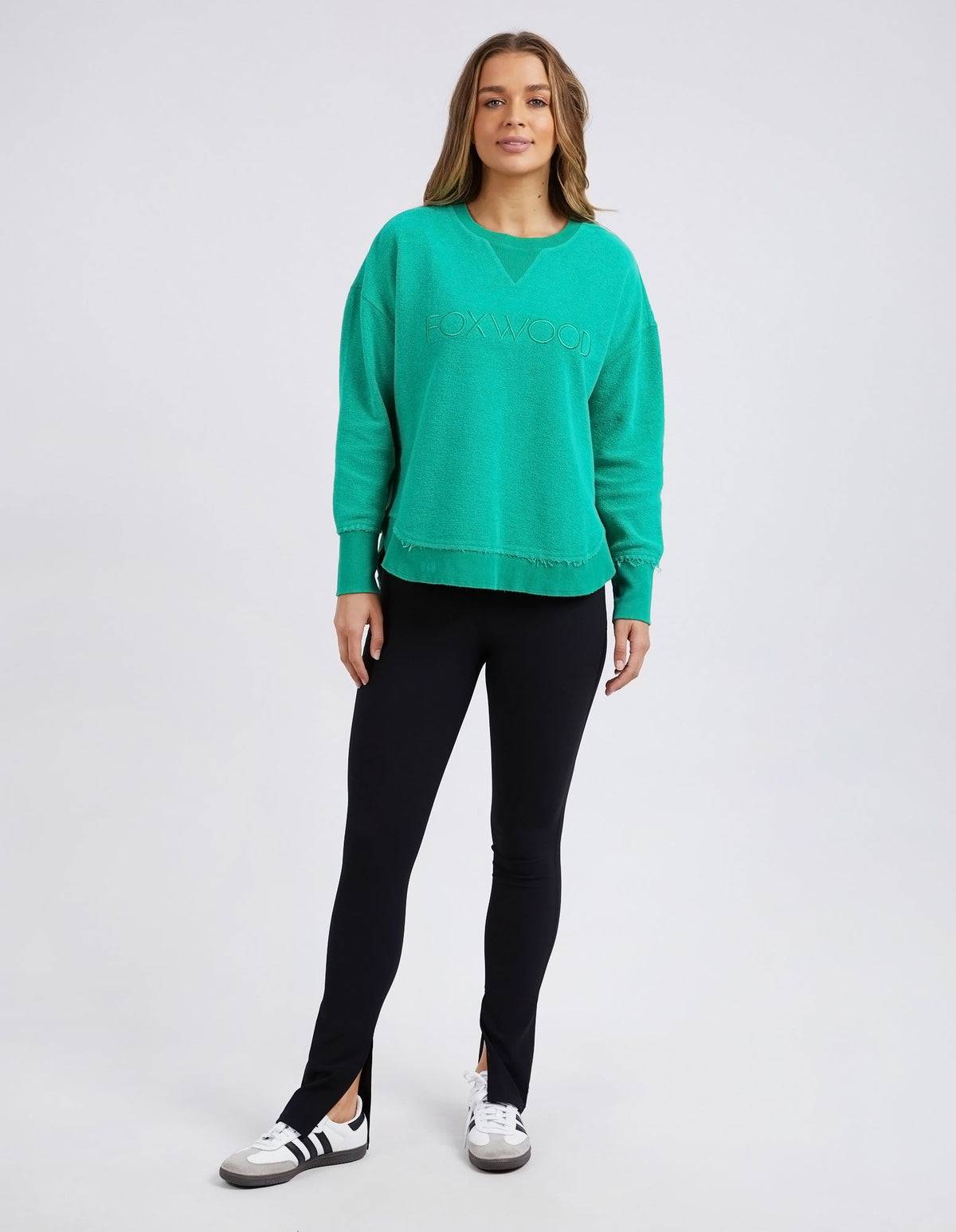 FOXWOOD_COZY SIMPLIFIED CREW _ COZY SIMPLIFIED CREW _ Ebony Boutique NZ
