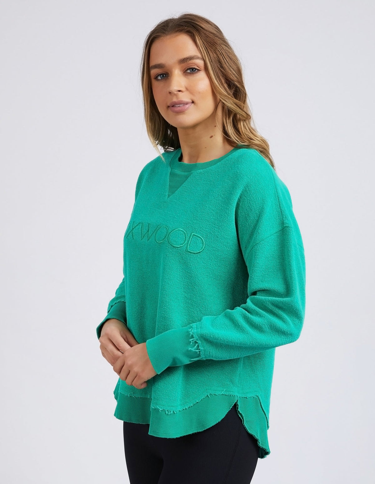 FOXWOOD_COZY SIMPLIFIED CREW _ COZY SIMPLIFIED CREW _ Ebony Boutique NZ