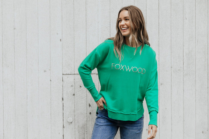 FOXWOOD_COZY SIMPLIFIED CREW _ COZY SIMPLIFIED CREW _ Ebony Boutique NZ