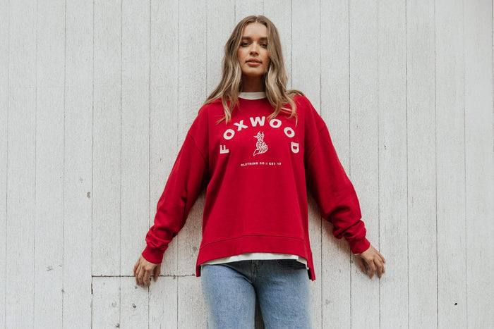 FOXWOOD_EFFORTLESS CREW _ EFFORTLESS CREW _ Ebony Boutique NZ