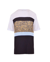 FOXWOOD_FOXWOOD PANEL TEE _ FOXWOOD PANEL TEE _ Ebony Boutique NZ
