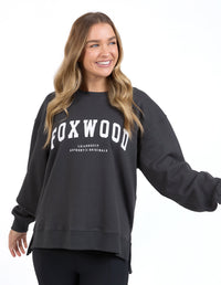 FOXWOOD_INTERVAL CREW DARK GREY _ INTERVAL CREW DARK GREY _ Ebony Boutique NZ