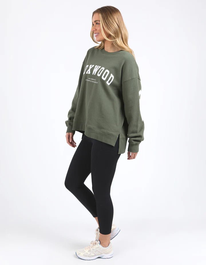FOXWOOD_INTERVAL CREW KHAKI _ INTERVAL CREW KHAKI _ Ebony Boutique NZ