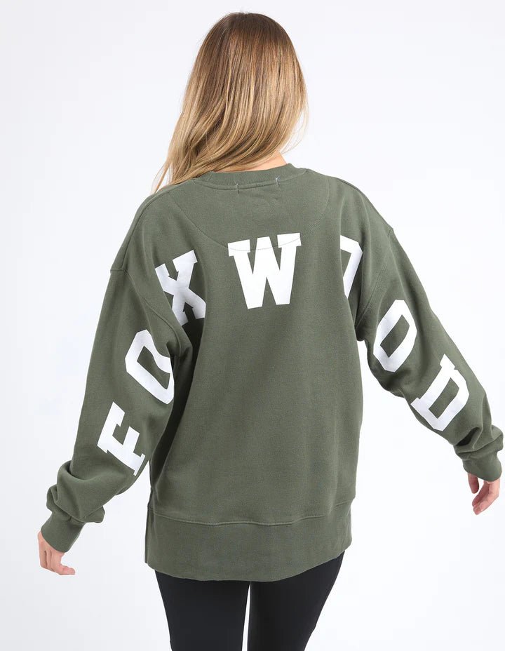 FOXWOOD_INTERVAL CREW KHAKI _ INTERVAL CREW KHAKI _ Ebony Boutique NZ