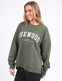 FOXWOOD_INTERVAL CREW KHAKI _ INTERVAL CREW KHAKI _ Ebony Boutique NZ