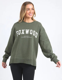 FOXWOOD_INTERVAL CREW KHAKI _ INTERVAL CREW KHAKI _ Ebony Boutique NZ