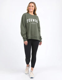 FOXWOOD_INTERVAL CREW KHAKI _ INTERVAL CREW KHAKI _ Ebony Boutique NZ