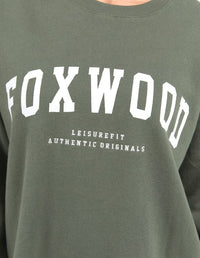FOXWOOD_INTERVAL CREW KHAKI _ INTERVAL CREW KHAKI _ Ebony Boutique NZ