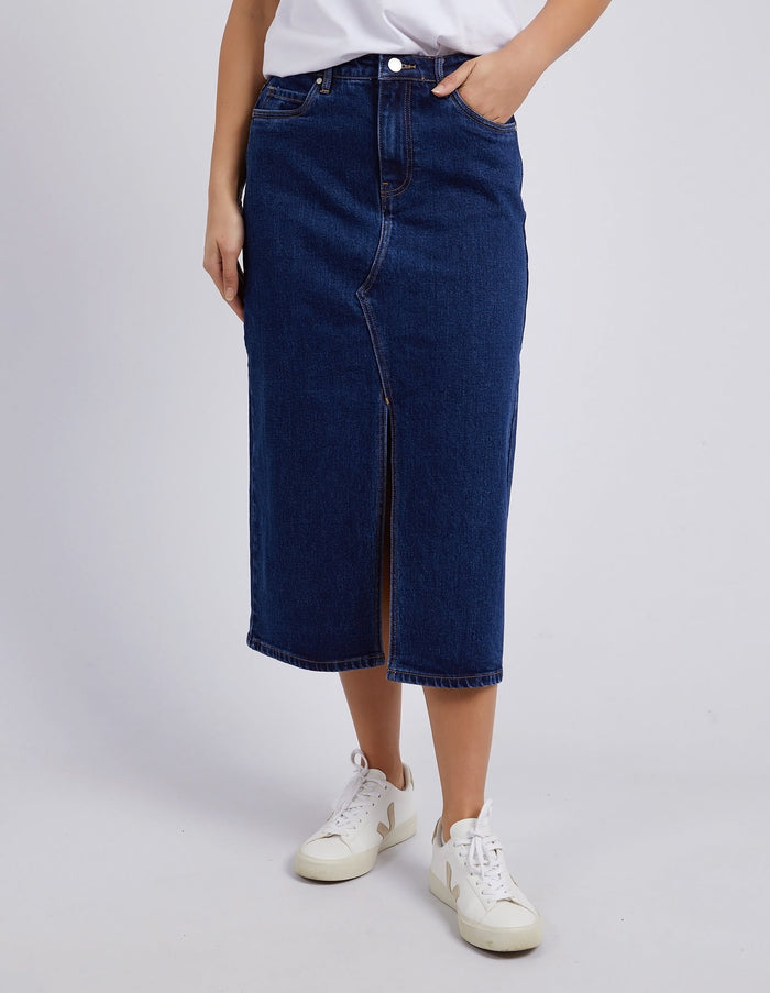 FOXWOOD_SCOUT MIDI SKIRT _ SCOUT MIDI SKIRT _ Ebony Boutique NZ