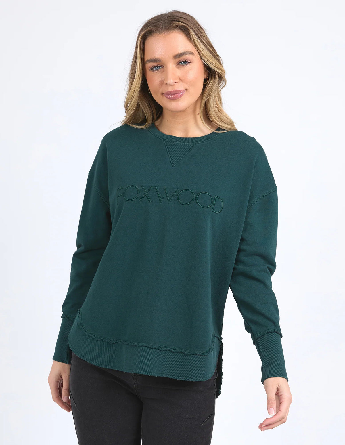 FOXWOOD_SIMPLIFIED CREW FOREST _ SIMPLIFIED CREW FOREST _ Ebony Boutique NZ