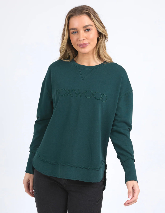 FOXWOOD_SIMPLIFIED CREW FOREST _ SIMPLIFIED CREW FOREST _ Ebony Boutique NZ