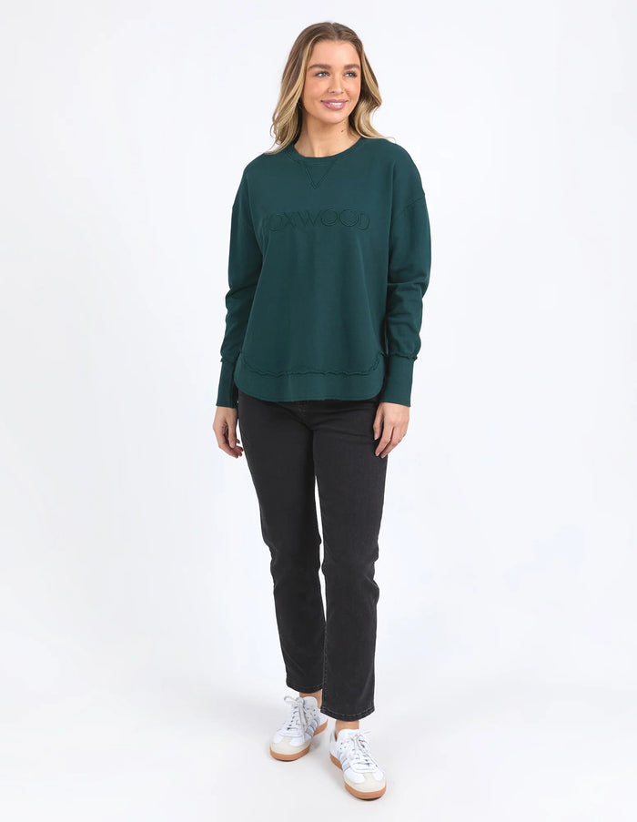 FOXWOOD_SIMPLIFIED CREW FOREST _ SIMPLIFIED CREW FOREST _ Ebony Boutique NZ