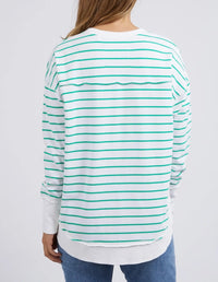 FOXWOOD_SIMPLIFIED STRIPE CREW _ SIMPLIFIED STRIPE CREW _ Ebony Boutique NZ