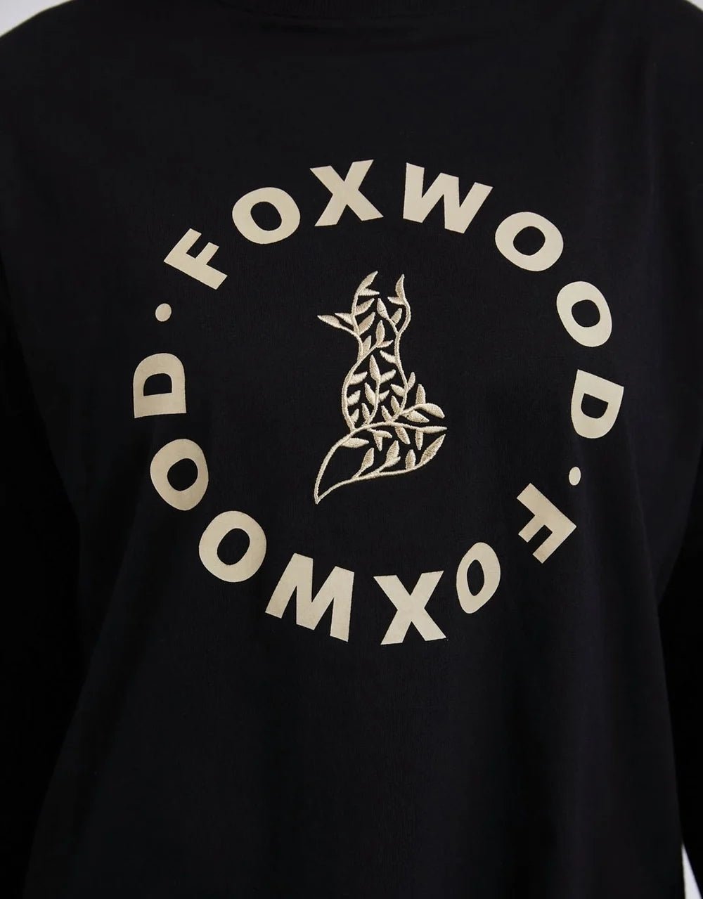FOXWOOD_STATEMENT LONG SLEEVE TOP _ STATEMENT LONG SLEEVE TOP _ Ebony Boutique NZ