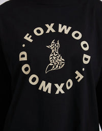 FOXWOOD_STATEMENT LONG SLEEVE TOP _ STATEMENT LONG SLEEVE TOP _ Ebony Boutique NZ
