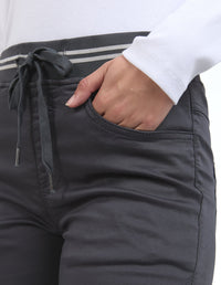 FOXWOOD_SYLVIA JOGGER CHARCOAL _ SYLVIA JOGGER CHARCOAL _ Ebony Boutique NZ