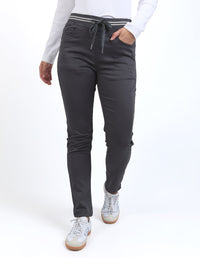FOXWOOD_SYLVIA JOGGER CHARCOAL _ SYLVIA JOGGER CHARCOAL _ Ebony Boutique NZ
