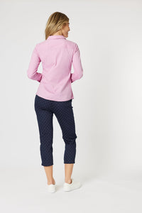 GORDON SMITH_EMMA RIB SHIRT ORCHID _ EMMA RIB SHIRT ORCHID _ Ebony Boutique NZ