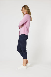 GORDON SMITH_EMMA RIB SHIRT ORCHID _ EMMA RIB SHIRT ORCHID _ Ebony Boutique NZ