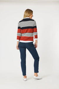 GORDON SMITH_MOLLY STRIPE KNIT _ MOLLY STRIPE KNIT _ Ebony Boutique NZ
