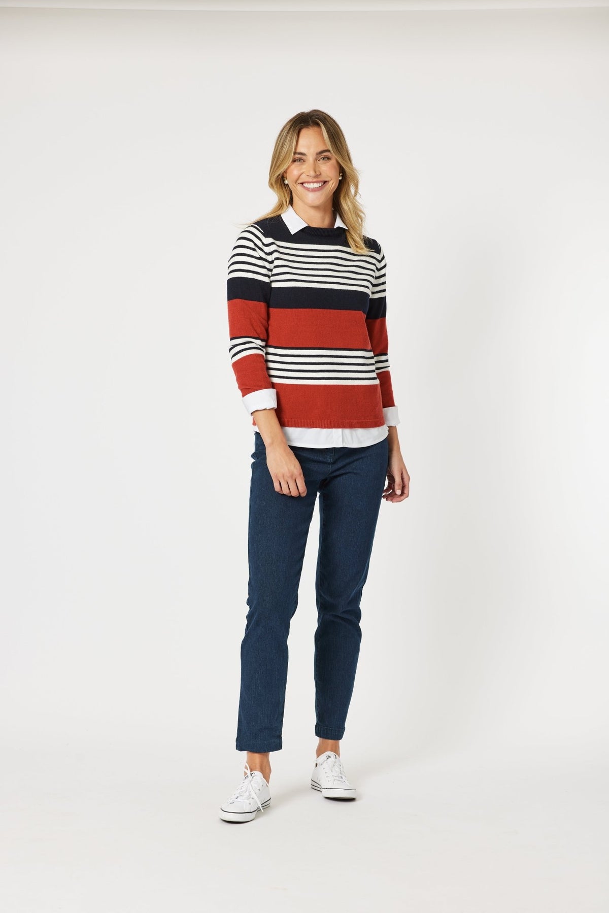 GORDON SMITH_MOLLY STRIPE KNIT _ MOLLY STRIPE KNIT _ Ebony Boutique NZ