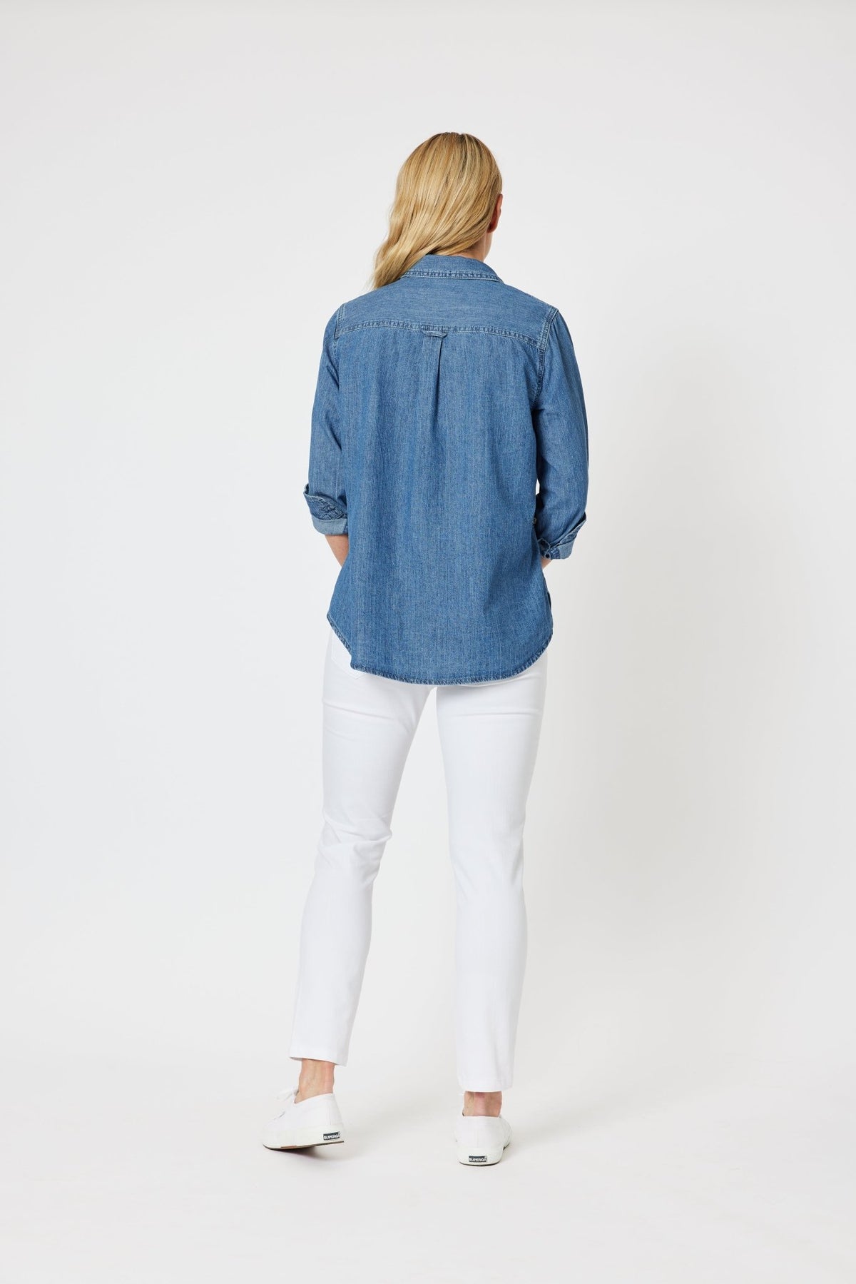 GORDON SMITH_SOPHIE DENIM SHIRT _ SOPHIE DENIM SHIRT _ Ebony Boutique NZ