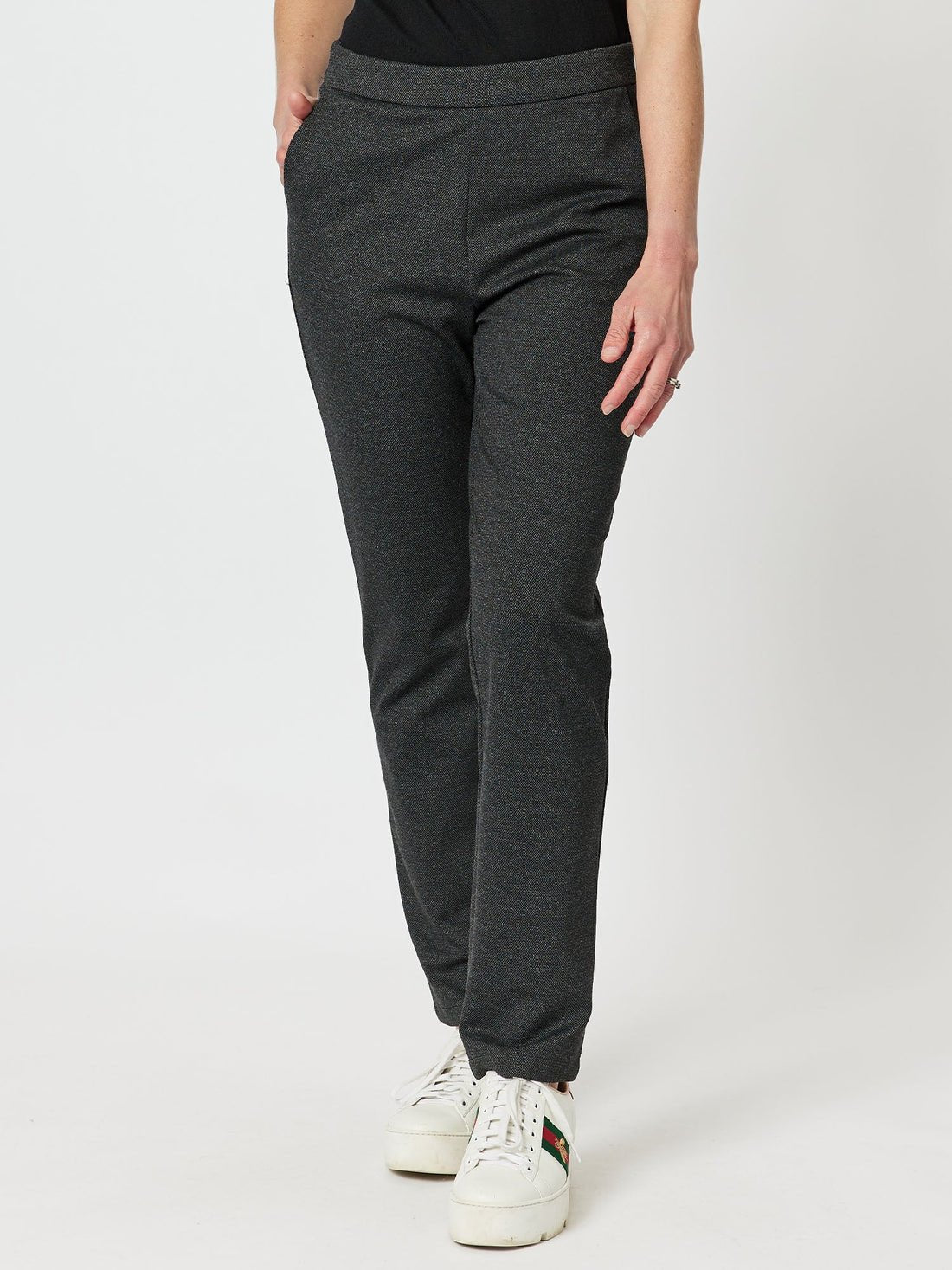 GORDON SMITH_TEXTURED PONTE PANT _ TEXTURED PONTE PANT _ Ebony Boutique NZ
