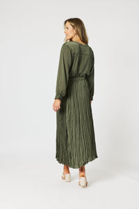 HAMMOCK AND VINE_LUXE CRUSHED SKIRT _ LUXE CRUSHED SKIRT _ Ebony Boutique NZ