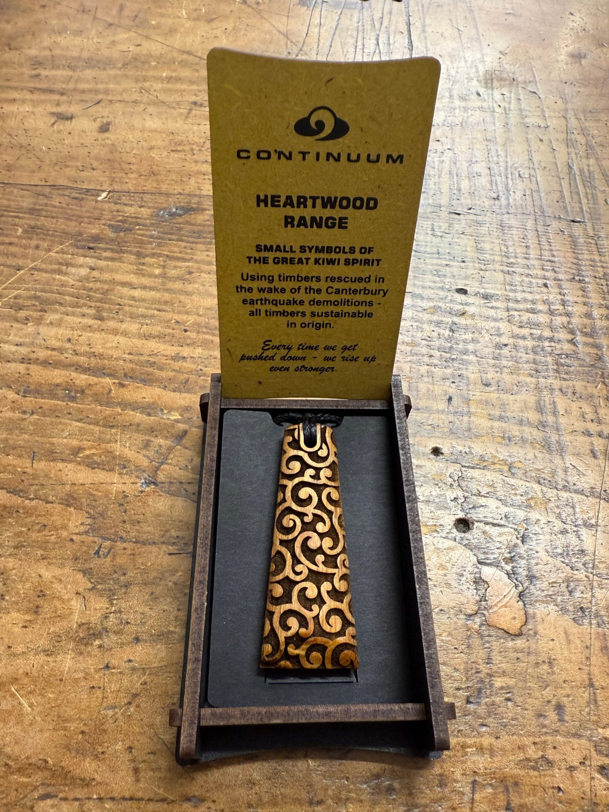 HEARTWOOD_TOKI PENDANT WOOD _ TOKI PENDANT WOOD _ Ebony Boutique NZ