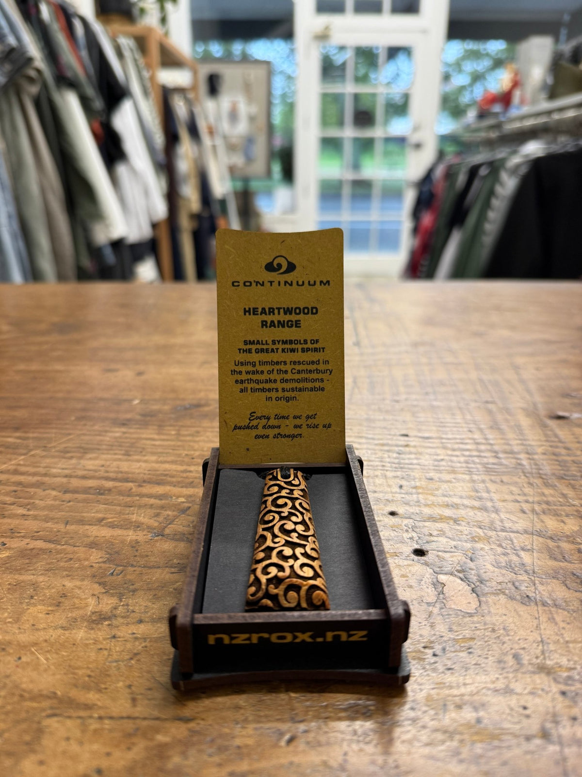 HEARTWOOD_TOKI PENDANT WOOD _ TOKI PENDANT WOOD _ Ebony Boutique NZ