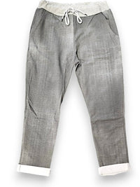 HELGA MAY_CORNELIA JOGGERS GREY DENIM _ CORNELIA JOGGERS GREY DENIM _ Ebony Boutique NZ