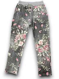 HELGA MAY_CORNELIA JOGGERS POTPOURRI DENIM BLACK _ CORNELIA JOGGERS POTPOURRI DENIM BLACK _ Ebony Boutique NZ