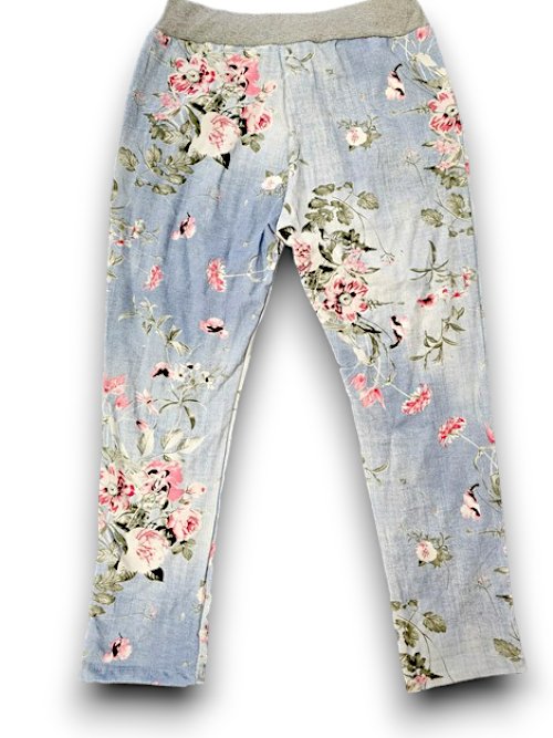 HELGA MAY_CORNELIA JOGGERS POTPOURRI LIGHT DENIM _ CORNELIA JOGGERS POTPOURRI LIGHT DENIM _ Ebony Boutique NZ
