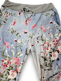 HELGA MAY_CORNELIA JOGGERS POTPOURRI LIGHT DENIM _ CORNELIA JOGGERS POTPOURRI LIGHT DENIM _ Ebony Boutique NZ