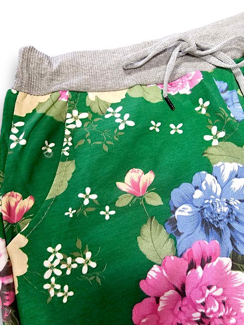 HELGA MAY_CORNELIA JOGGERS WILD ROSE DARK GREEN _ CORNELIA JOGGERS WILD ROSE DARK GREEN _ Ebony Boutique NZ