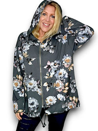 HELGA MAY_COTTON ZIP HOODIE BLOSSOM GREY _ COTTON ZIP HOODIE BLOSSOM GREY _ Ebony Boutique NZ