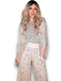 HELGA MAY_CREW NECK BOXY BEIGE KNIT _ CREW NECK BOXY BEIGE KNIT _ Ebony Boutique NZ
