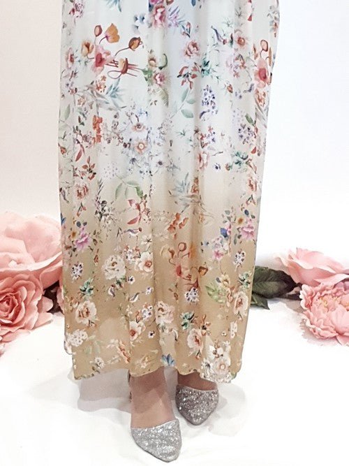 HELGA MAY_DIPDYE SINGOALLA MAXI MAUD JOSEFINA LEMON/CARAMEL _ DIPDYE SINGOALLA MAXI MAUD JOSEFINA LEMON/CARAMEL _ Ebony Boutique NZ