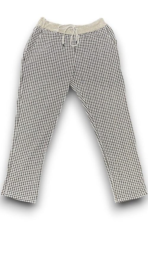 HELGA MAY_HOUNDTOOTH JOGGER _ HOUNDTOOTH JOGGER _ Ebony Boutique NZ
